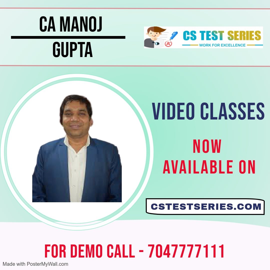 CA Manoj Gupta